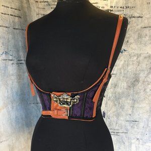 Japanese designer H.Naoto Leather fashion girdle